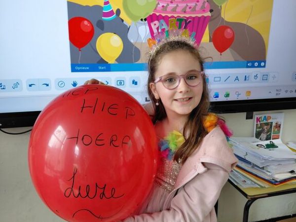La3: Hiep hiep hoera Lieze!!