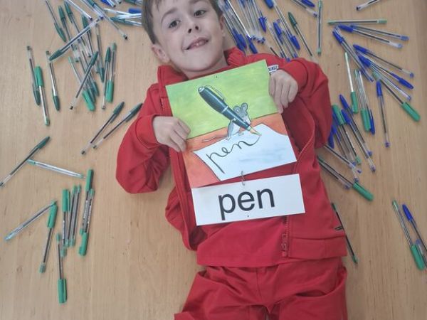La1: woordjes 'jas' en 'pen'