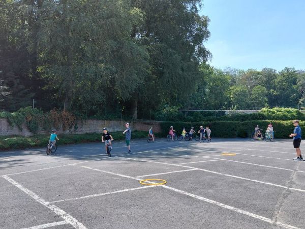 La3 en La2: Oefenen met de fiets